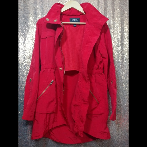 Jonathan Ross: Red Button Zip Jacket S - Picture 2 of 8